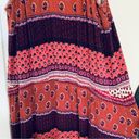 American Eagle Boho Festival Paisley Print Sundress High Neck Maxi Dress; Size M Photo 9