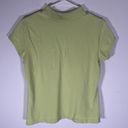 L.L.Bean  Women’s Polo Shirt Lime Green Size Small Photo 6