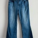 Lane Bryant  Two Tone Flare Mid-rise Jeans Size 16 Photo 4