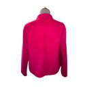 Talbots  Double-Face Wing Collar Wool Blend Jacket Fuschia Hot Pink Size XS Photo 4