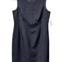 Krass&co NWT 9&.‎ Women's Sleeveless Drop Waist Sheath Dress Black Size 14 Photo 0