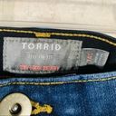 Torrid  Sky High Skinny Jeans in Blue Dream Wash Size 24S Photo 9