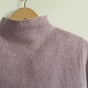 Tahari  Mauve Mock Turtleneck Sweater Photo 6