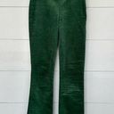 Tuckernuck  Women’s Extra Small Green Corduroy Velvet Flare Pants Ashford Photo 0