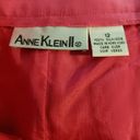 Anne Klein  100% Silk Hot Pink Skirt Wrap Style Size 12 Photo 4