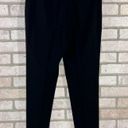 Lafayette 148  New York Menswear Black Stretch Wool Straight Leg Pants Size 6 Photo 5