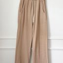 Citizens of Humanity NEW  Nia Wide Leg Lounge Sweatpants in Nougat sz XS Photo 4