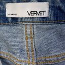 Vervet  Rendition Emma Distressed Mom Blue Jeans Ultra High-Rise Cotton 26 VT1151 Photo 9