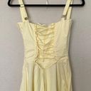 House Of CB  'Carmen' Buttercup Bustier Sundress yellow NWOT size XS Photo 9