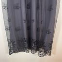 Rebecca Taylor  Dress Purple & Black Bumble Bee, A-Line, Lace Overlay Size 4 Photo 5