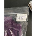 Talbots  Rib Knit Crop Button Front Cardigan Women Sp Purple Long Sleeve Cotton Photo 10