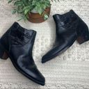 Wild Pair THE  VINTAGE Women's Western Cowgirl Leather Heeled Boots Black 9.5 Photo 0