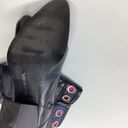 Harley Davidson  leather swagger mid calf grommet moto biker black Boots Size Photo 9