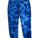 Zoozatz  Joggers Penn State Blue Tie-Dye, PaperBag Tapered Ankle Tie-Waist  EUC Photo 3