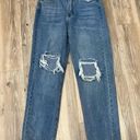 SheIn  distressed straight leg jeans size Medium Photo 3