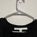 Veronica Beard  Black Silk Semi-Sheer Tunic Blouse Size 6 Photo 1