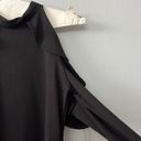 Lac Bleu  ruffle halter top cold shoulder dress Photo 1