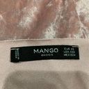 Mango  crushed velvet light pink tank top in size xs Photo 3