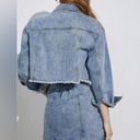 Vintage Blue J.ING  Crop Denim Jacket Photo 9