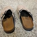 Suede Clogs Size 6.5 Photo 3