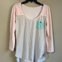 Serendipity  by shrimp & grits medium long sleeve top Photo 0