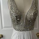 Faviana NWT  GLAMOUR S7500 White Prom Dress/Gown Photo 1
