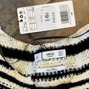 Mango NWT MNG Striped Poncho Cape Isabela Small Photo 6