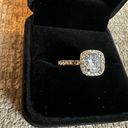 Solitaire Gorgeous Silver  Statement Ring Size 7 Photo 3