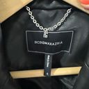 BCBGMAXAZRIA BCBG Black Leather Jacket Size Small Photo 2