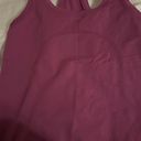 Lululemon Purple Racer Back Tank Photo 2