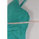 Trina Turk  Cacais Wave Maillot One Piece Bathing Suit Swimsuit Teal Blue 12 Photo 6