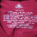 Disney NWT  Mickey Mouse Holiday Plaid Spirit Jersey in Red Seasons Greetings XXL Photo 3