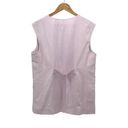 Top Shop Womens Button Front Linen Blend V Neck Oversized Vest Pink Lilac 6 NWT Photo 5