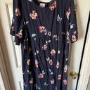 Isabel Maternity  XL Navy with Floral Pattern Photo 1