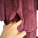 32 Degrees Heat 32 Degree Heat Wine Hooded Heavy Lounge Cozy Sleepwear Snuggy Robe Women Sz S/M Photo 3