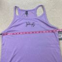 Nordstrom Rack Pj Couture: Purple “Goodnight” Ribbed Pajama Tank Photo 2