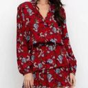 Yumi Kim NEW  Love Always Red Floral Print Dress Size Medium Photo 1