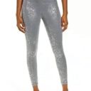 Sweaty Betty  Goddess 7/8 Workout Leggings GREY TERRAZZO FOIL PRINT Size XL 🆕 Photo 0