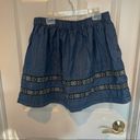 Harper  Blue Patterned Skirt Sz M Photo 4