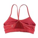 Lululemon  Salmon Pink Flow Y sportsbra IV in Boom Juice Photo 2