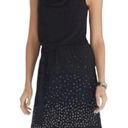 White House | Black Market  Black Sleeveless Studded Skirt Casual Dress Size XS Photo 0