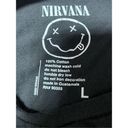 Nirvana Black Graphic Crop Band Tee Juniors Photo 3