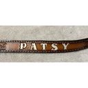 Ladies Western‎ Cowgirl Tooled Brown Leather Patsy Belt Size 30” Photo 1