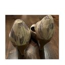 Anthropologie  Schuler & Sons Philadelphia Snakeskin Wooden Wedges Shoes Size 9 Photo 5