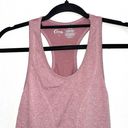 Zyia Active Copper Charged Heathered Poppy Pink Racerback Tank Top Photo 2