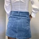 Show Me Your Mumu Blue Corduroy Mini Skirt Photo 2