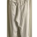 L'Agence NWT  Crop‎ Leg Linen Pants in white Size 26 Photo 2