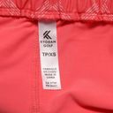 Kyodan  Geo Print Golf Tennis Skort Coral Pink & White Shorts Ball Pocket Size XS Photo 6