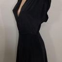 Equipment New.  black silk fit and flair dress. Small. Retails $398 Photo 3