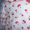 PINK - Victoria's Secret PINK by Victoria’s Secret White with Cherries Print Pajama Top Size Large Photo 5